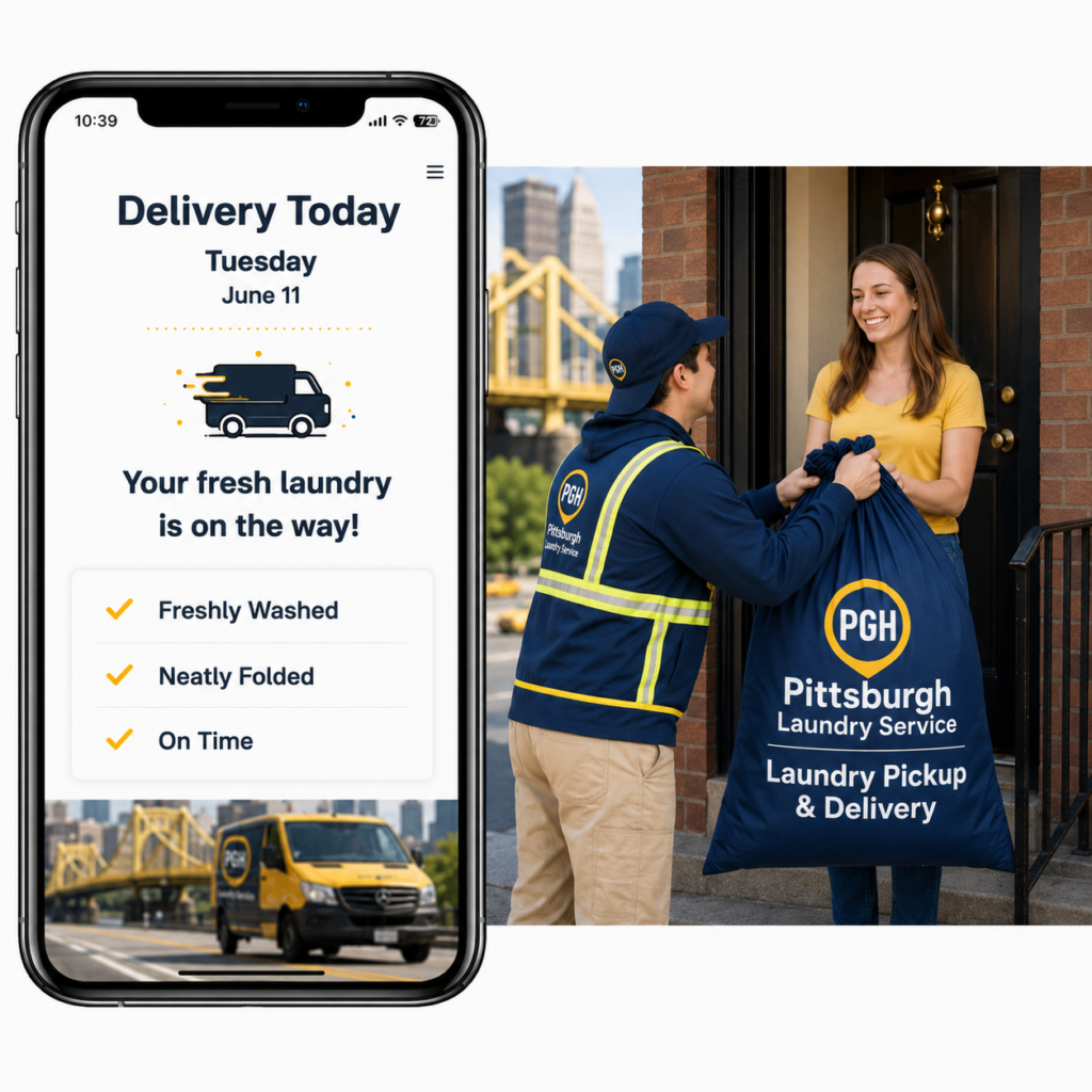 Pittsburgh Laundry Service Delivery