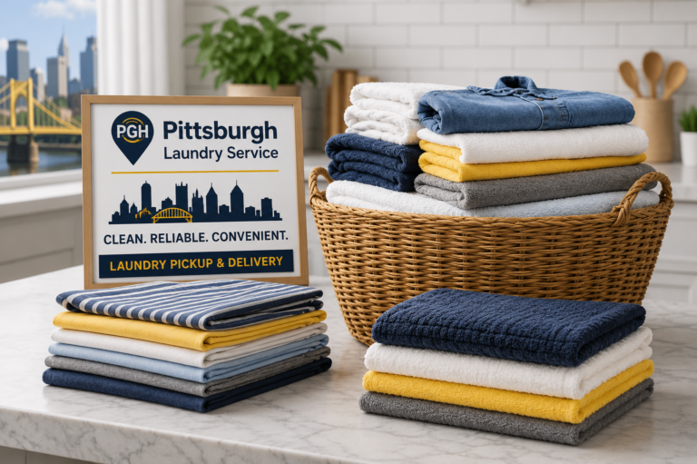 wash and fold laundry service in Pittsburgh